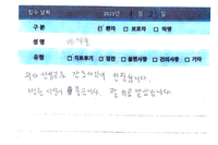 자동차 사고 후 입원 (요통 경추통)